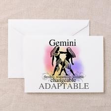 Gemini the Twins Greeting Card for