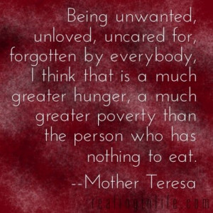 Good Words: A much greater poverty