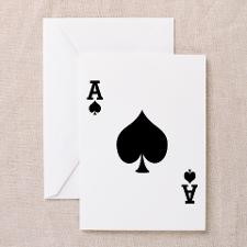 Ace of Spades Greeting Cards (Pk of 10) for