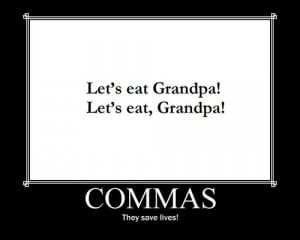 Missing comma changes Grandpa's life