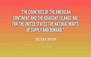 Quotes by Chester Arthur