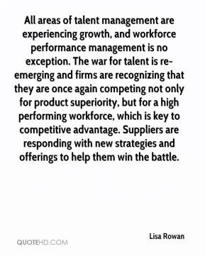 exception. The war for talent is re-emerging and firms are recognizing ...