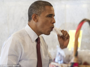 Our Down Low Nigger Sausage Stuffer In Chief In Action