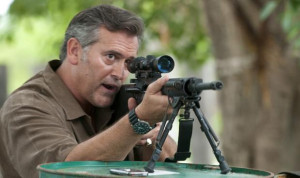 Finally – you starred in Burn Notice. Were the stunts and effects on ...