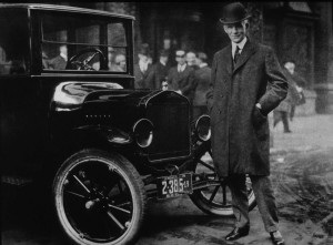 Henry Ford, “Father of the 20th century American car industry”
