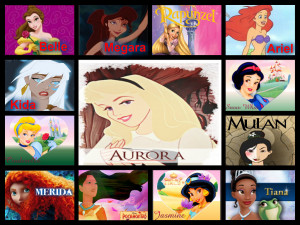 Disney Princess Disney collage