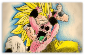 Goku vs Boo HD wallpaper for Standard 4:3 5:4 Fullscreen UXGA XGA SVGA ...