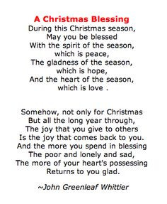 Christmas Blessing More