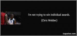 More Chris Webber Quotes