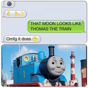 funny iphone emoji thomas the tank engine