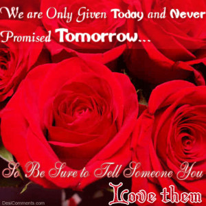 tell someone you love them quotes