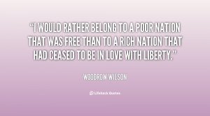 Woodrow Wilson Funny Quotes