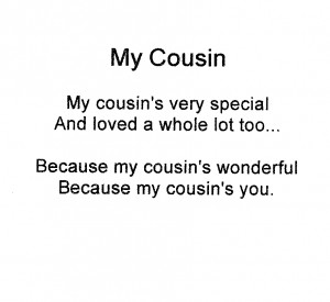 cousin quotes and sayings