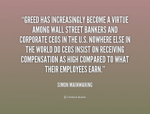 Greed Quotes