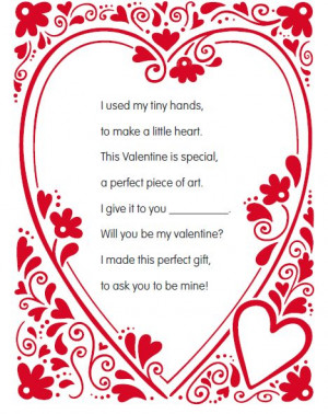 Valentines Day Poems for teachers