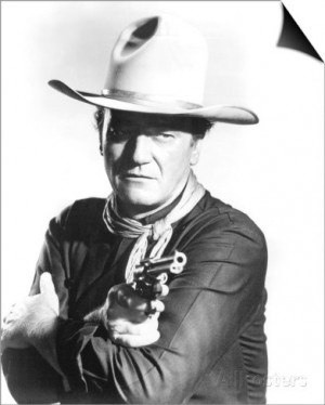 John Wayne, The Man Who Shot Liberty Valance (1962) SwitchArt™ Print