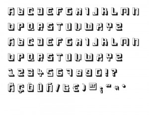 Ostblock / Neuer Font von Viktor Nübel bei Volcano Type