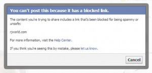 How to unblock/unban any website or link from facebook?