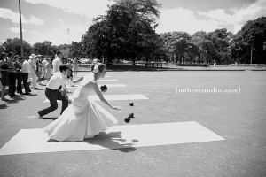 If your reception is at a park with lawn bowling, take advantage! You ...