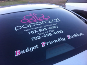 Branding your Car is a great way to Promote your Paparazzi Business