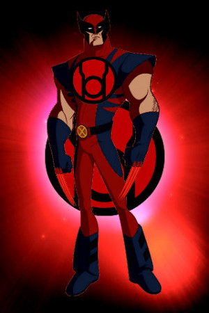 Red Lantern Wolverine Lanterns