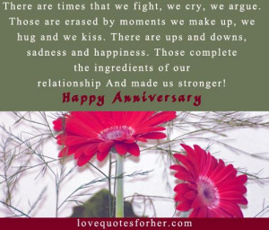 ... Anniversary Quotes, Wedding anniversary Sayings | Love Quotes for Her