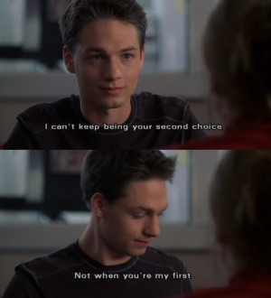 boy, cute, everwood, love, quote