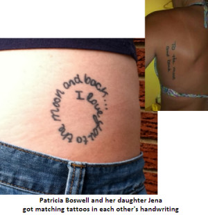 Mother-daughter tattoos: Pictures tell the story Most Liked