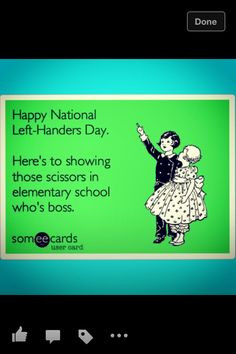 happy left handers day more happy left lefty united humor muse ...