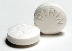 Pirin tablets- it's aspiring with the a and the s scraped off.