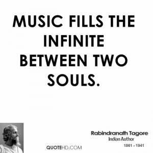 Music fills the infinite between two souls.