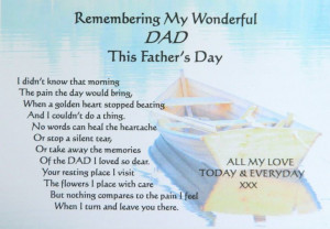 Remembering My Dad On Fathers Day