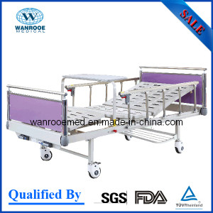two crank manual medical bed for hospital patient