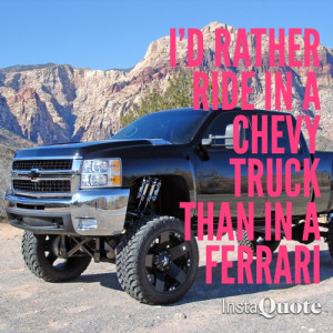 Country Girls and Chevy Trucks