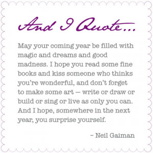 Neil Gaiman.