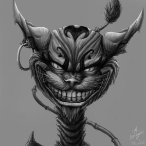 American McGee's Cheshire cat by kinwii