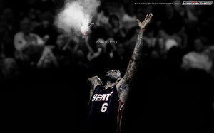 Lebron James The Miami Heat...