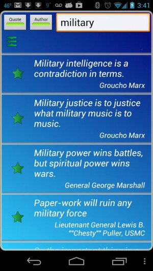 Military Quotes - screenshot