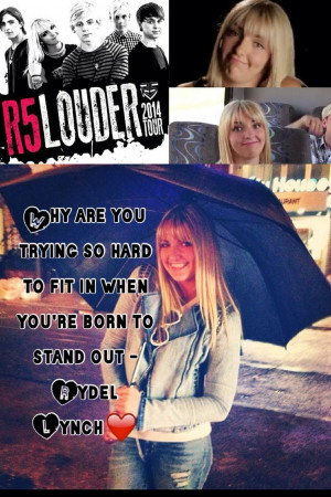 ... so hard to fit in when you were born to stand out?