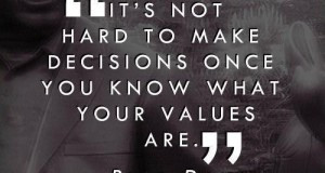 Roy E. Disney quote on decisions