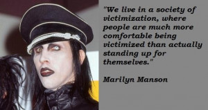 Marilyn Manson Quotes