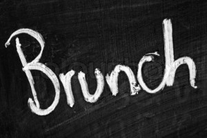 Sunday Brunch Sign Sunday fun-day brunch - march