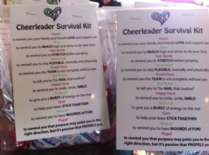 , Cheer Ideas, Survival Kits, Gift Ideas, Cheer Survival Kit, Cheer ...