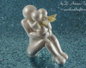 Early Miscarriage Twins KEEPSAKE COINS | Twin Angels with Mother ...