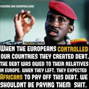 Thomas Sankara Wisdom of the day