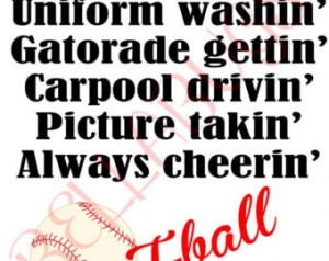 Softball Team Quotes T-ball, baseball, or softball