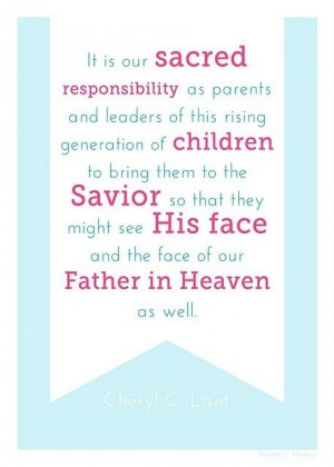 Relief Society Handout #lds by norma a quintanilla