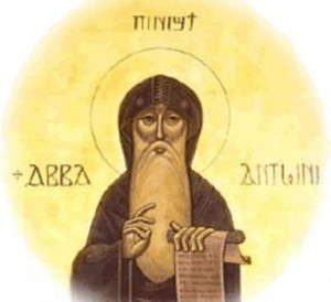 St. Anthony of Egypt in Art (Catholic Clip Art) St. Anthony of Egypt ...