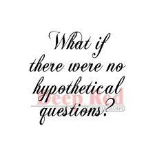 ... QUESTIONS rubber stamp Deep Red Cling george carlin quote unmounted