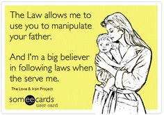 So sad people like this actually exist, but the big man upstairs sees ...